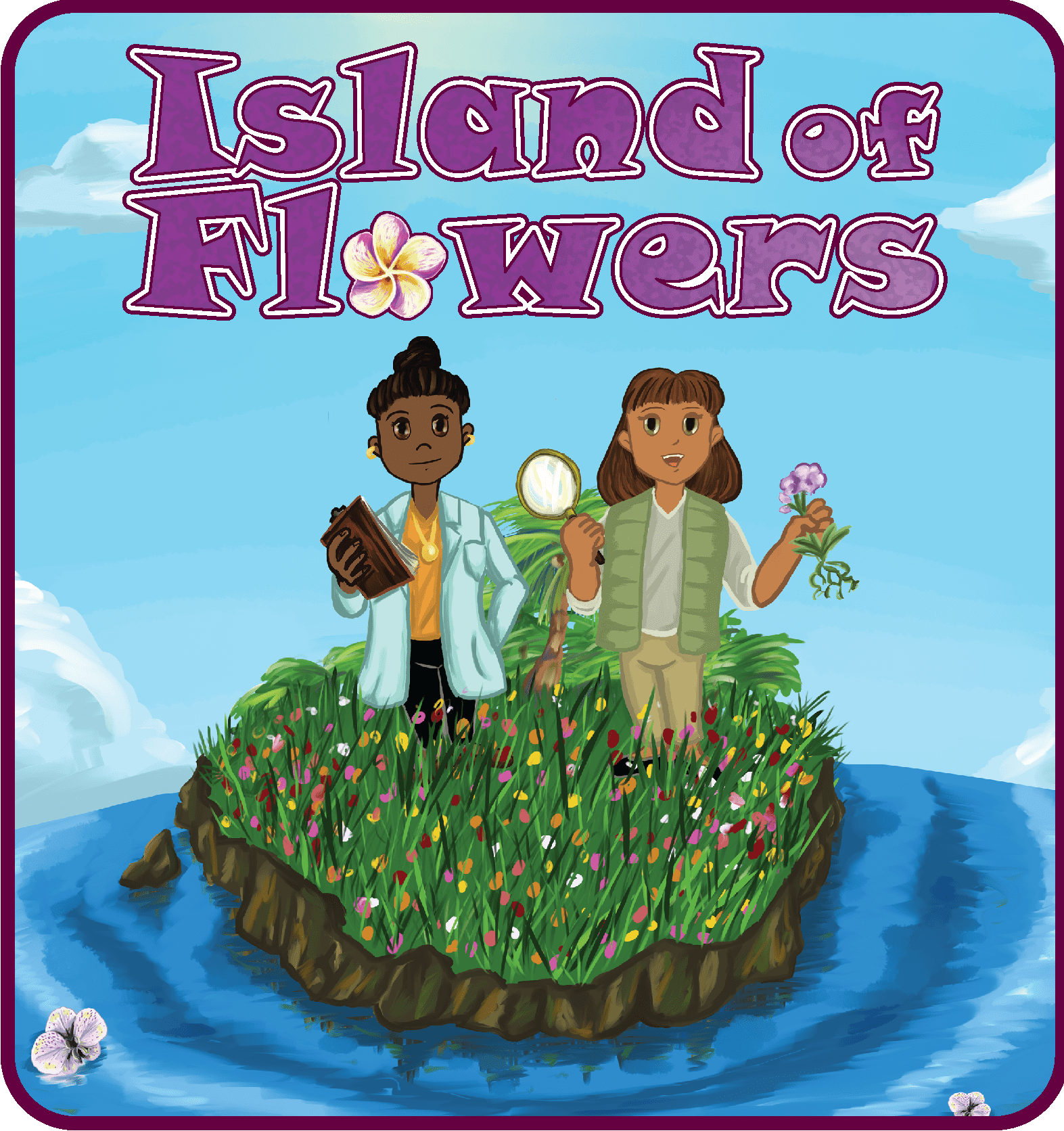Island of Flowers box art