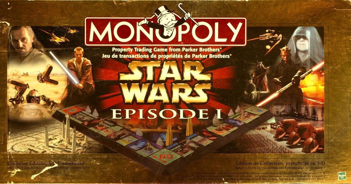 Monopoly: Star Wars Episode I | Board Game | BoardGameGeek