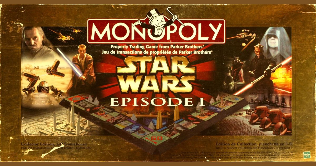 Star Wars Monopoly Episode II 2-8 x appartements-Pièces de Rechange Remplacement 