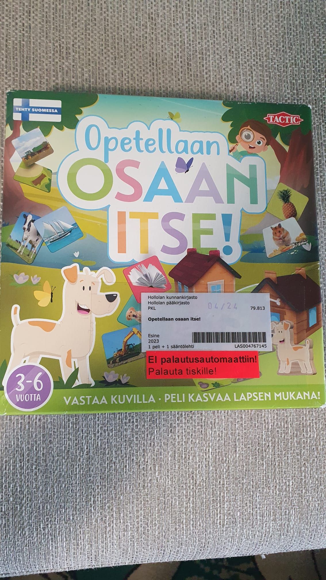 Cover art for Opetellaan: Osaan itse!