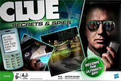 Clue  Secrets & Spies Agents Secrets board game box cover