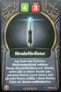 Black Hole Buccaneers: Hirndefibrilator