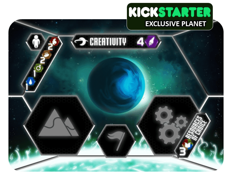 Stellar Leap: Creativity Promo Card