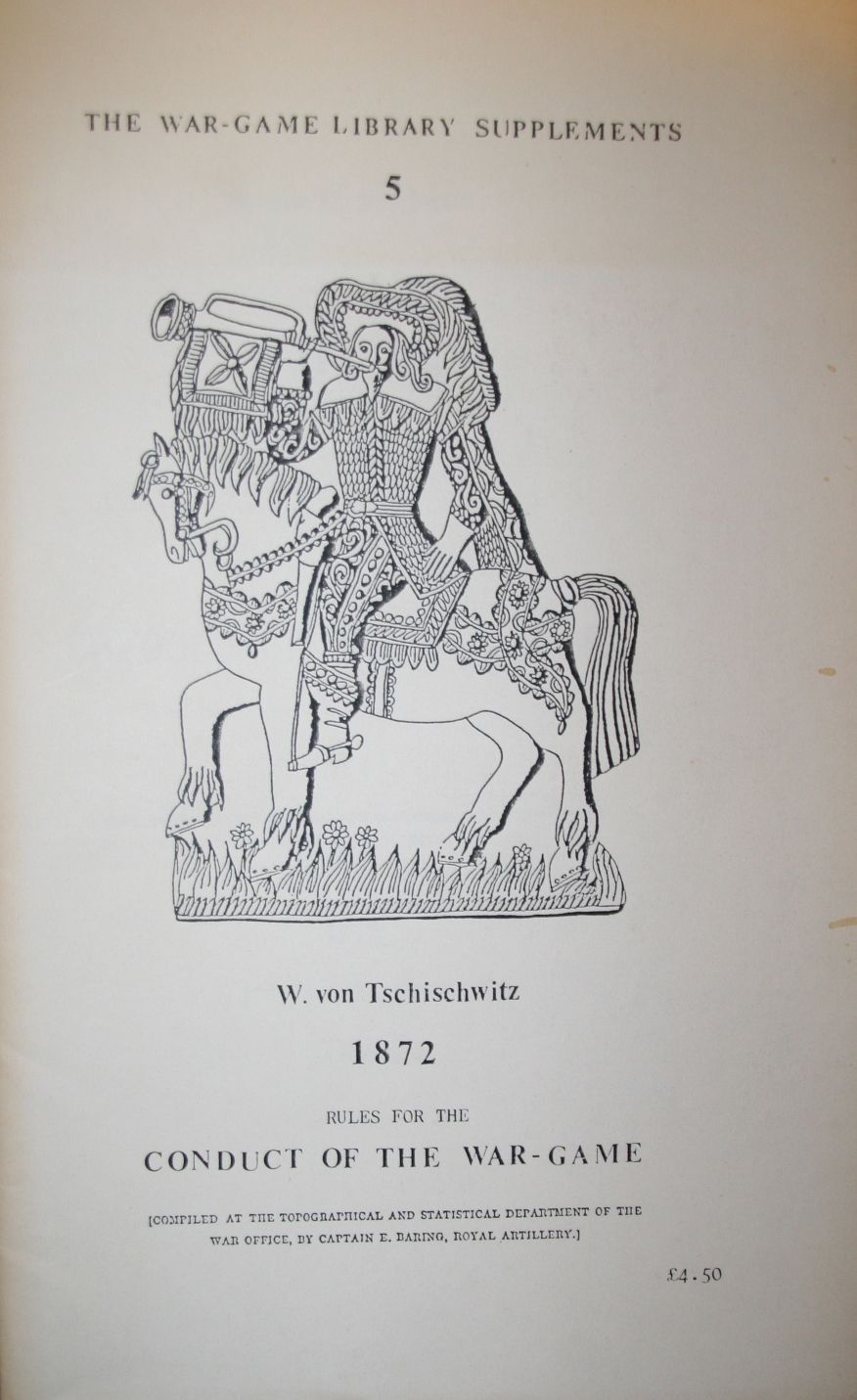 Rules for the Conduct of the War-Game