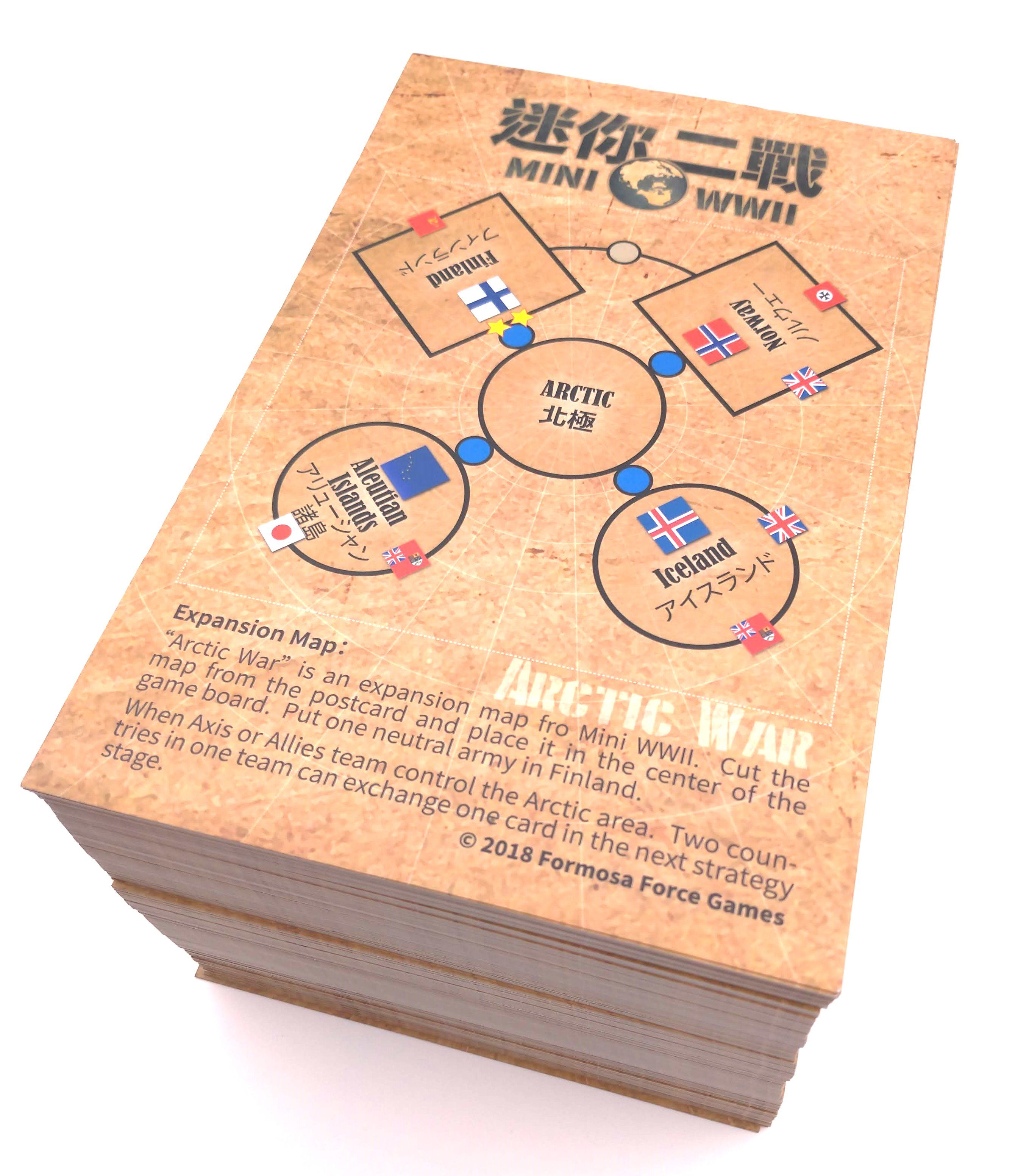 Mini WWII: Arctic War Promo Postcard