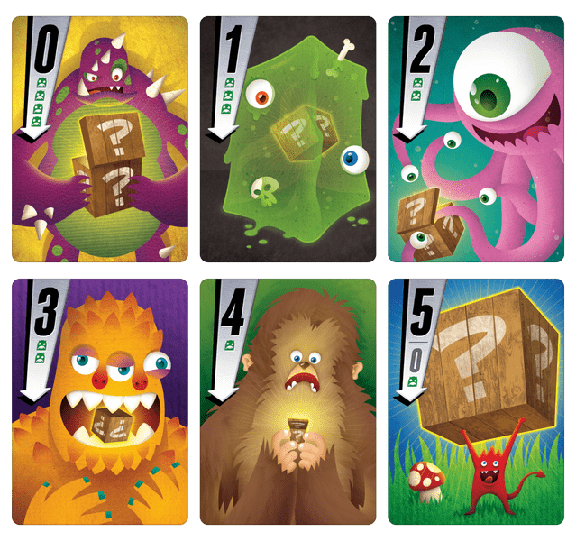 The "Monster Deck" in Dead Drop. Illustrated by Adam McIver.