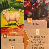 Forest Shuffle: Sheep / Robber Promo Card