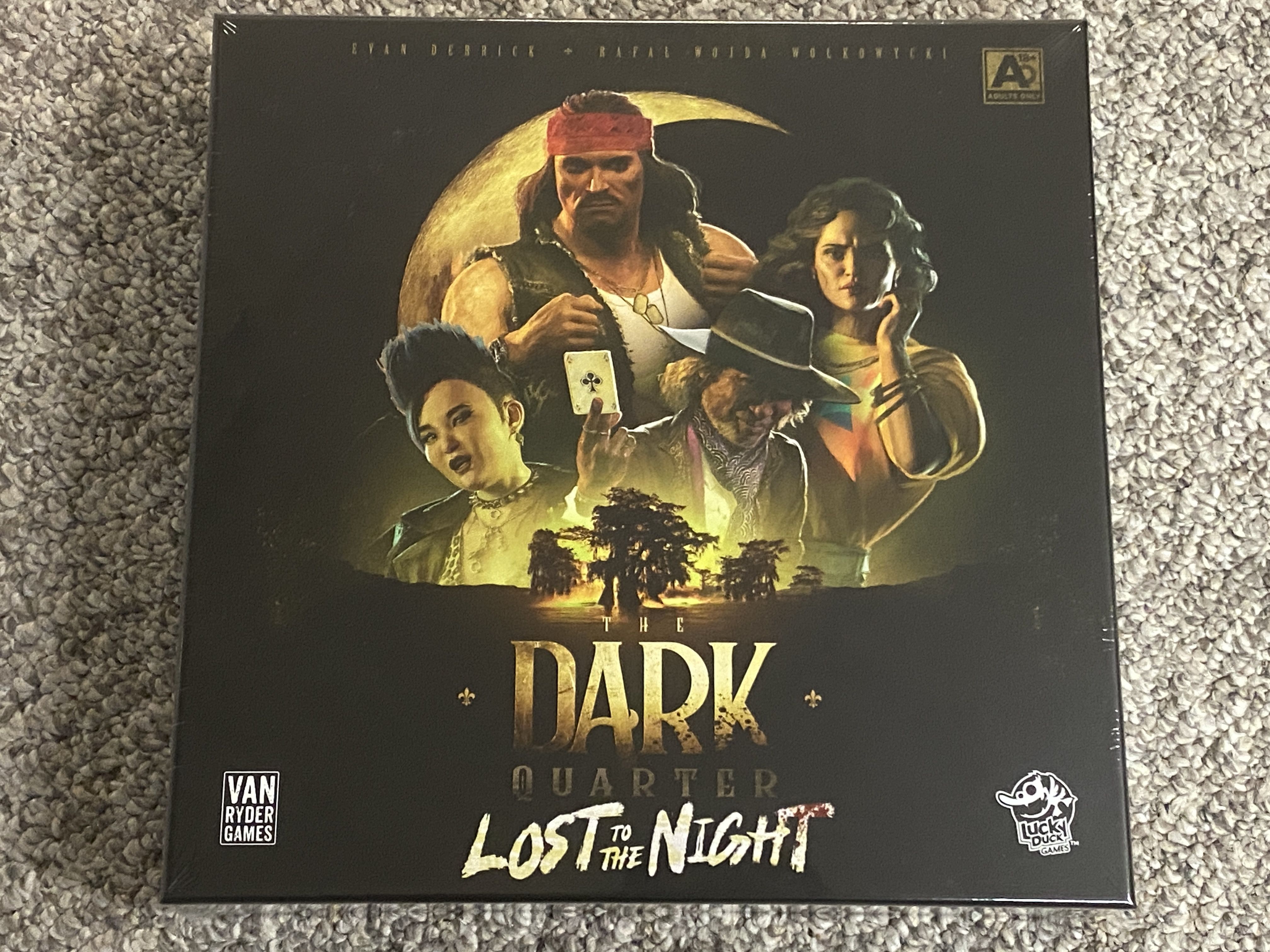 The Dark Quarter: Lost to the Night box art