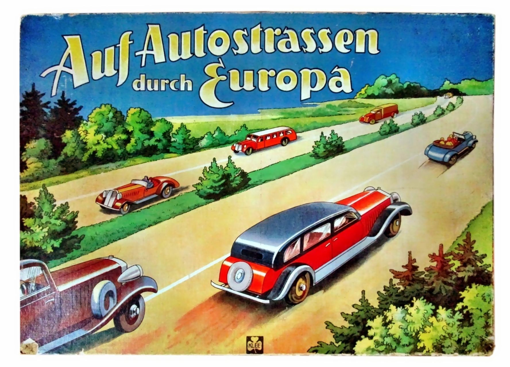 Auf Autostrassen durch Europa