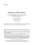 RPG Item: DYV5-06: Matters of the Heart