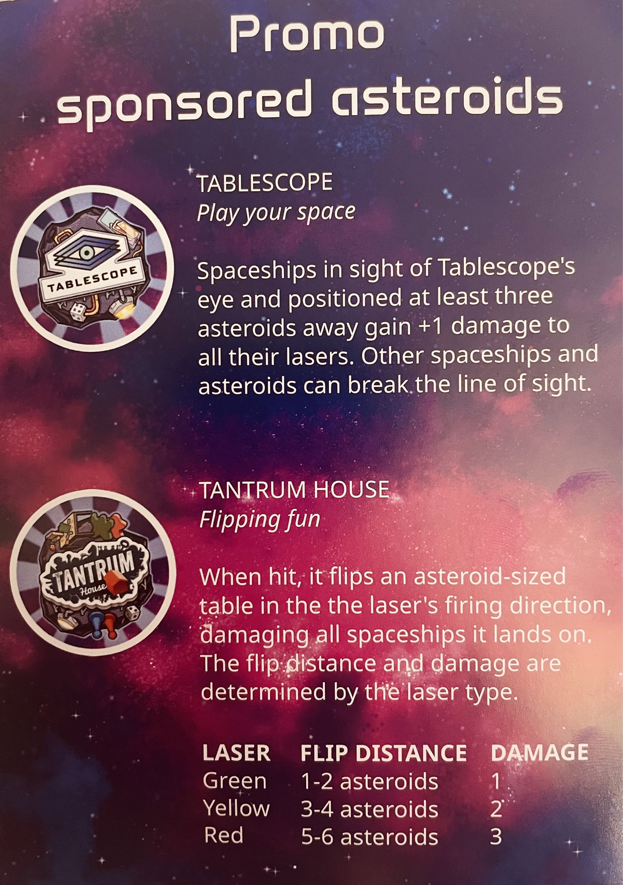 Light Speed: Arena – Promo Sponsored Asteroids