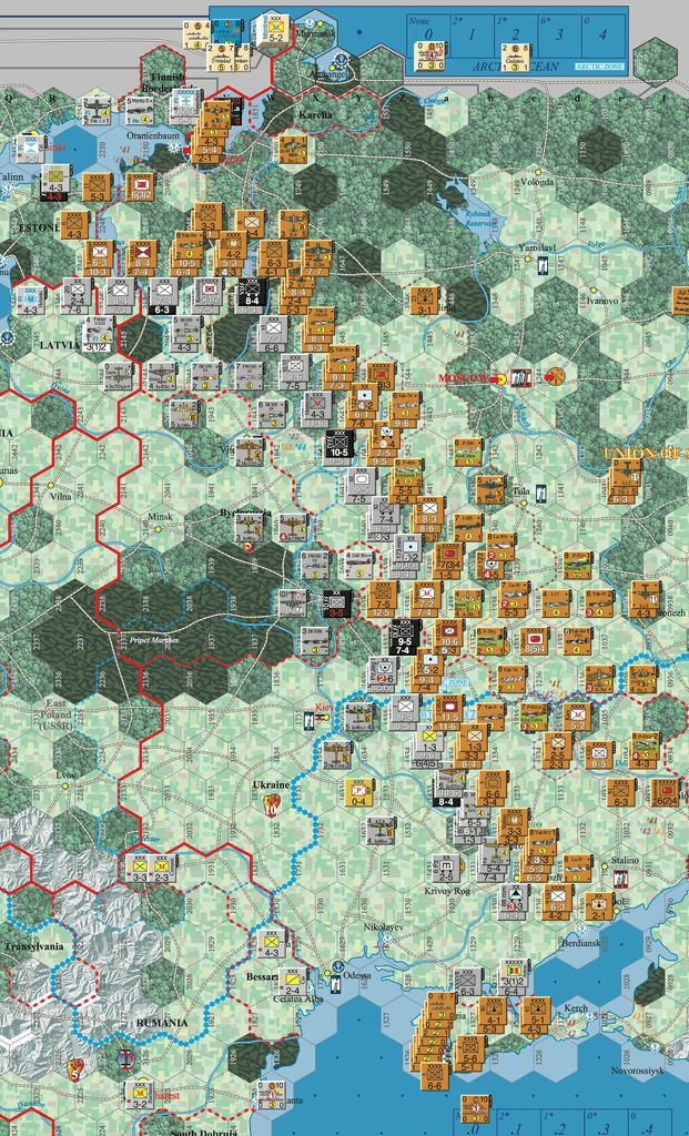 Solitaire Game Turn 30, - J_A 1944 | BoardGameGeek