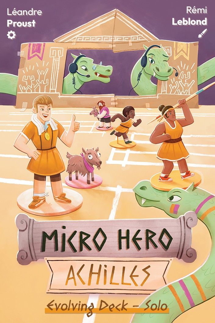Cover art for Micro Hero: Achilles