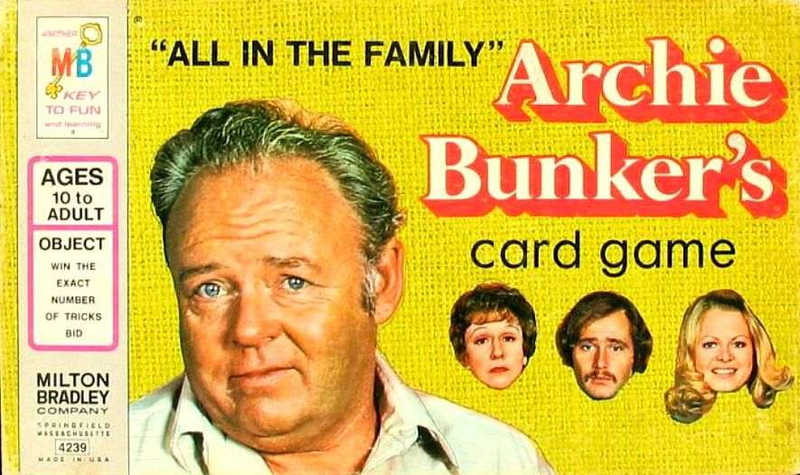 Cover art for Archie Bunker's Card Game