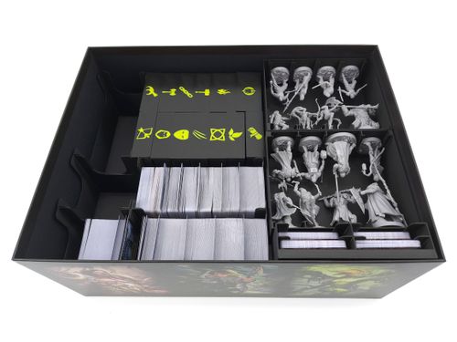 With enough space for sleeved cards!