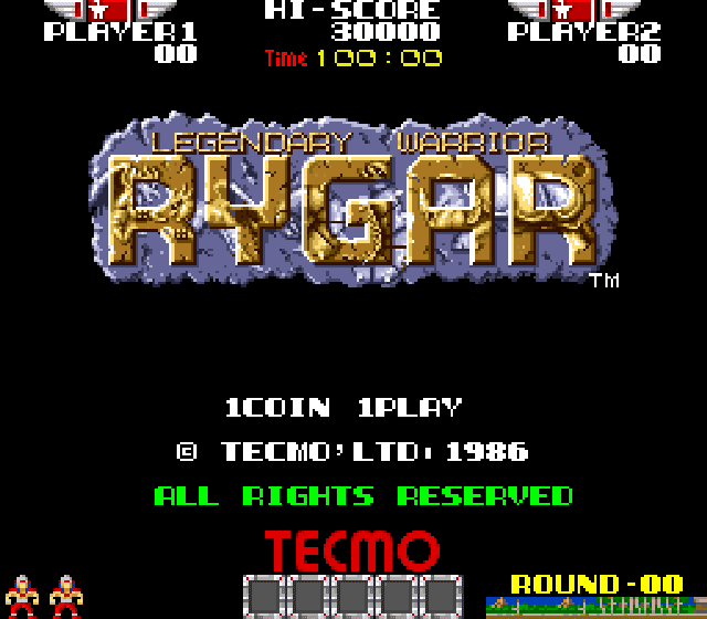 rygar arcade game