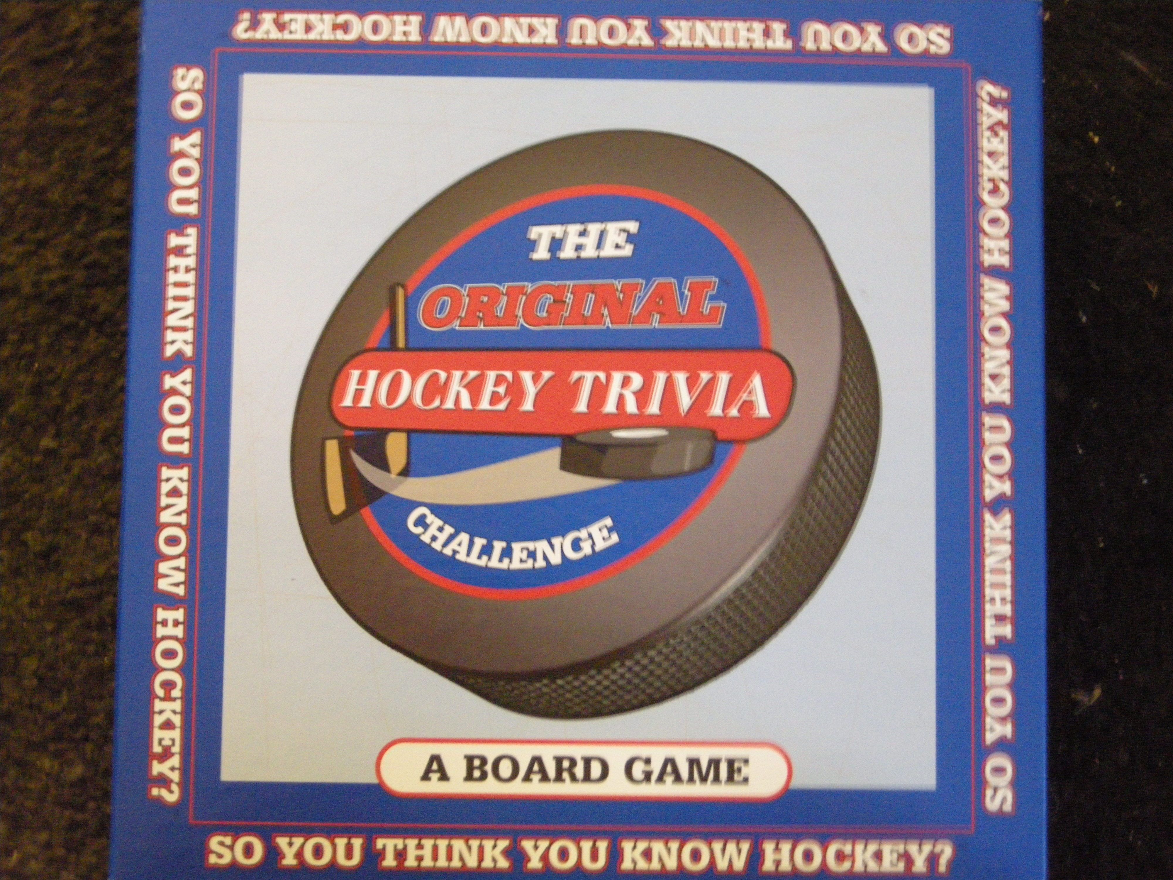 So You Think You Know Hockey?