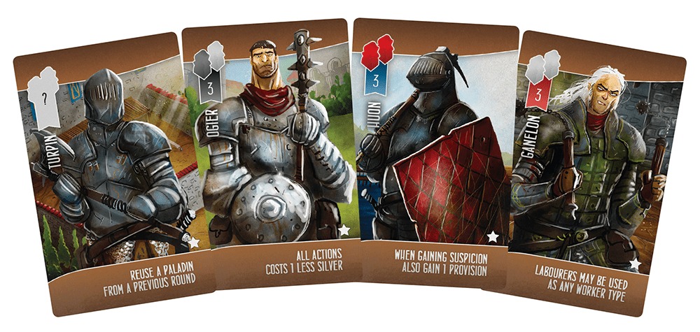 Paladins of the West Kingdom Promo Cards 