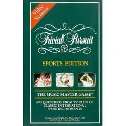 Trivial Pursuit The Music Master Game: Sports Edition – Video Version |  Board Game | Boardgamegeek