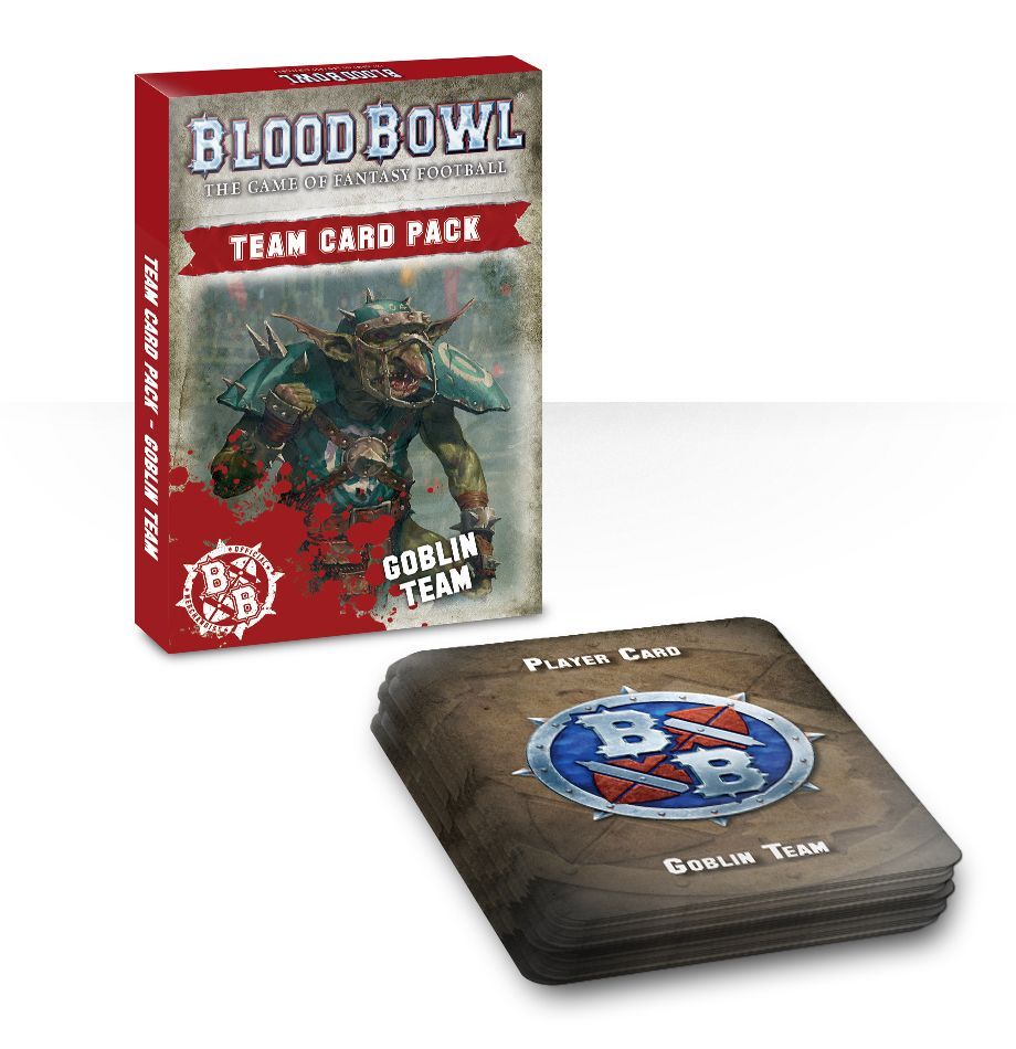 Coperta Blood Bowl (2016 Edition): Goblin Team Card Pack