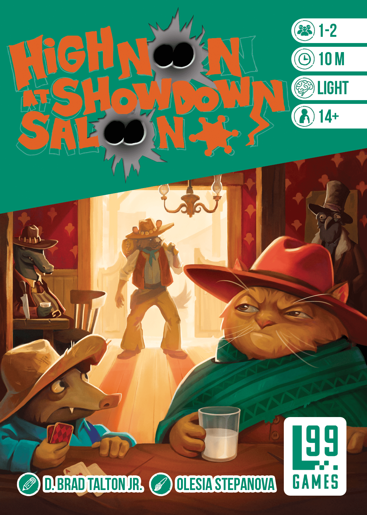 Cover art for High Noon at Showdown Saloon