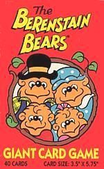 The Berenstain Bears Giant Card Game cover
