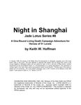 RPG Item: Jade Lotus 08: Night in Shanghai