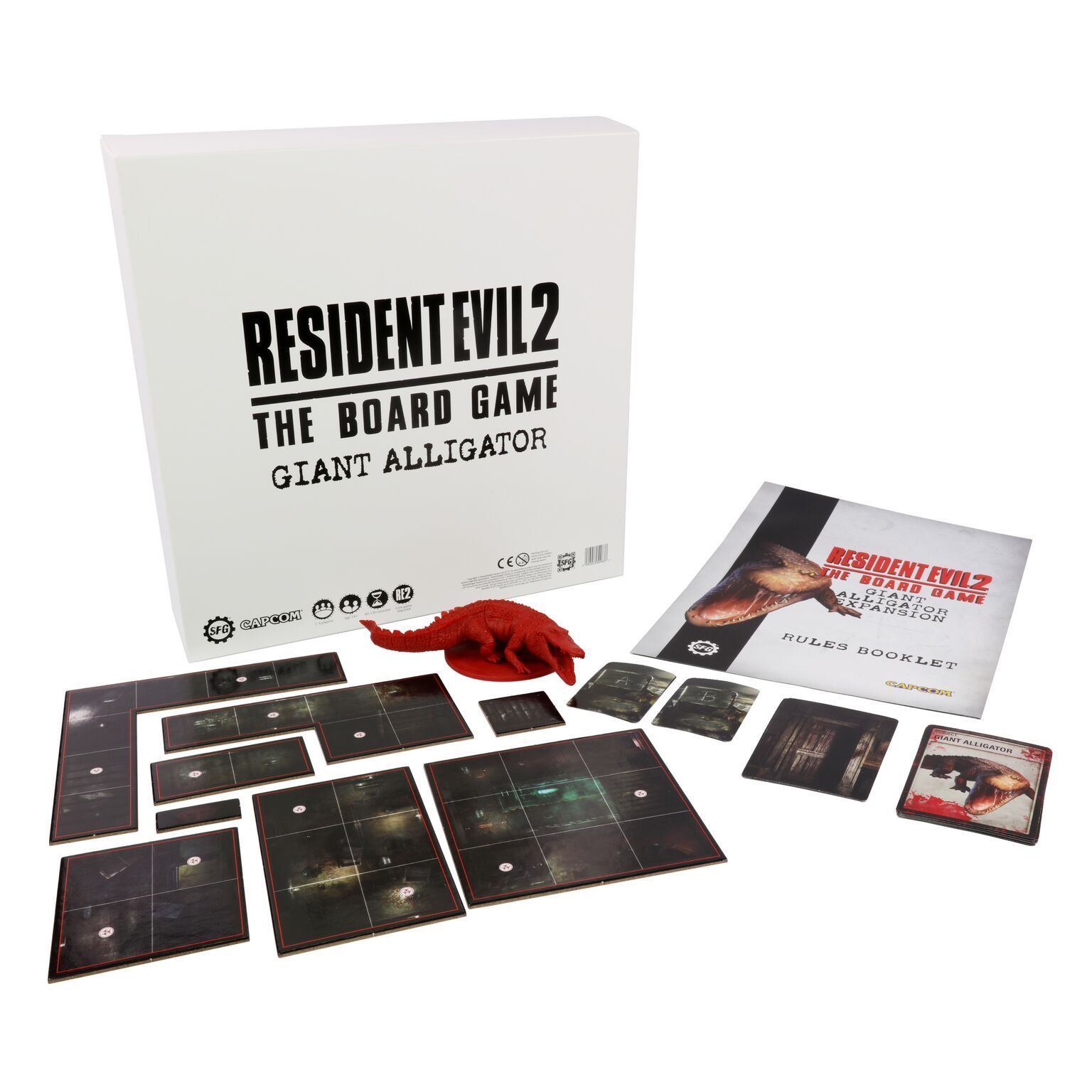 Resident Evil 2: The Board Game – Giant Alligator cover