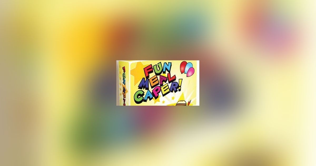 Fun Meal Caper Board Game BoardGameGeek