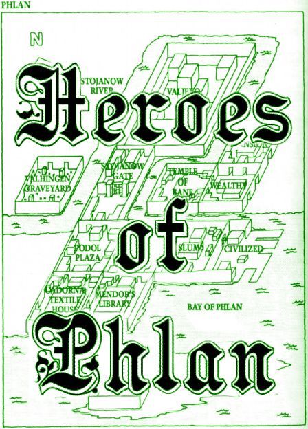 Color Map of Phlan | Heroes of Phlan