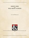 RPG Item: Ninety-Nine New Wild Magic Surges