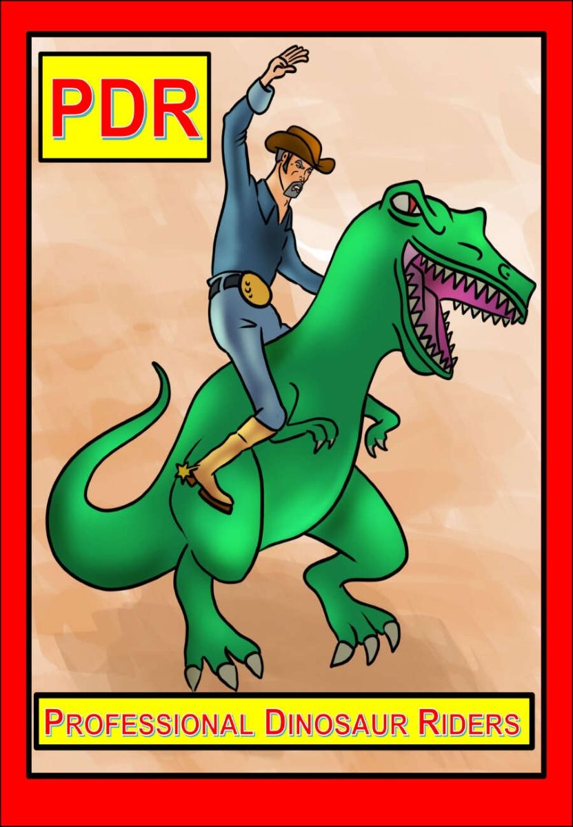 Cover art for PDR: Professional Dinosaur Riders