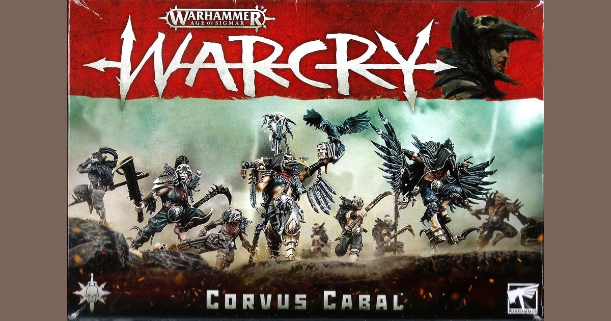 Warhammer Age Of Sigmar Warcry Corvus Cabal Board Game Boardgamegeek