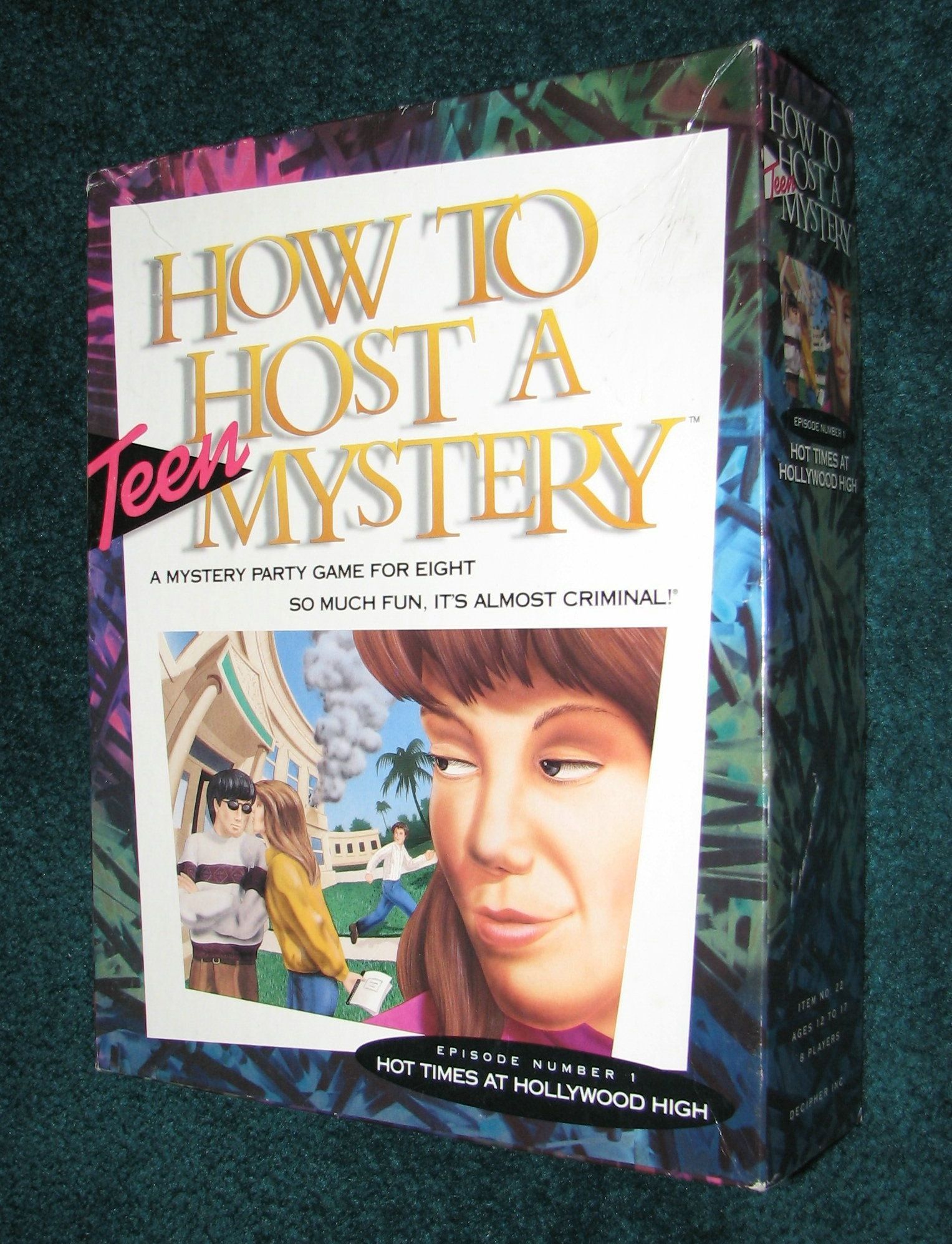 How To Host A Teen Mystery: Hot Times At Hollywood High cover