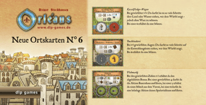 Orléans: Neue Ortskarten N°6