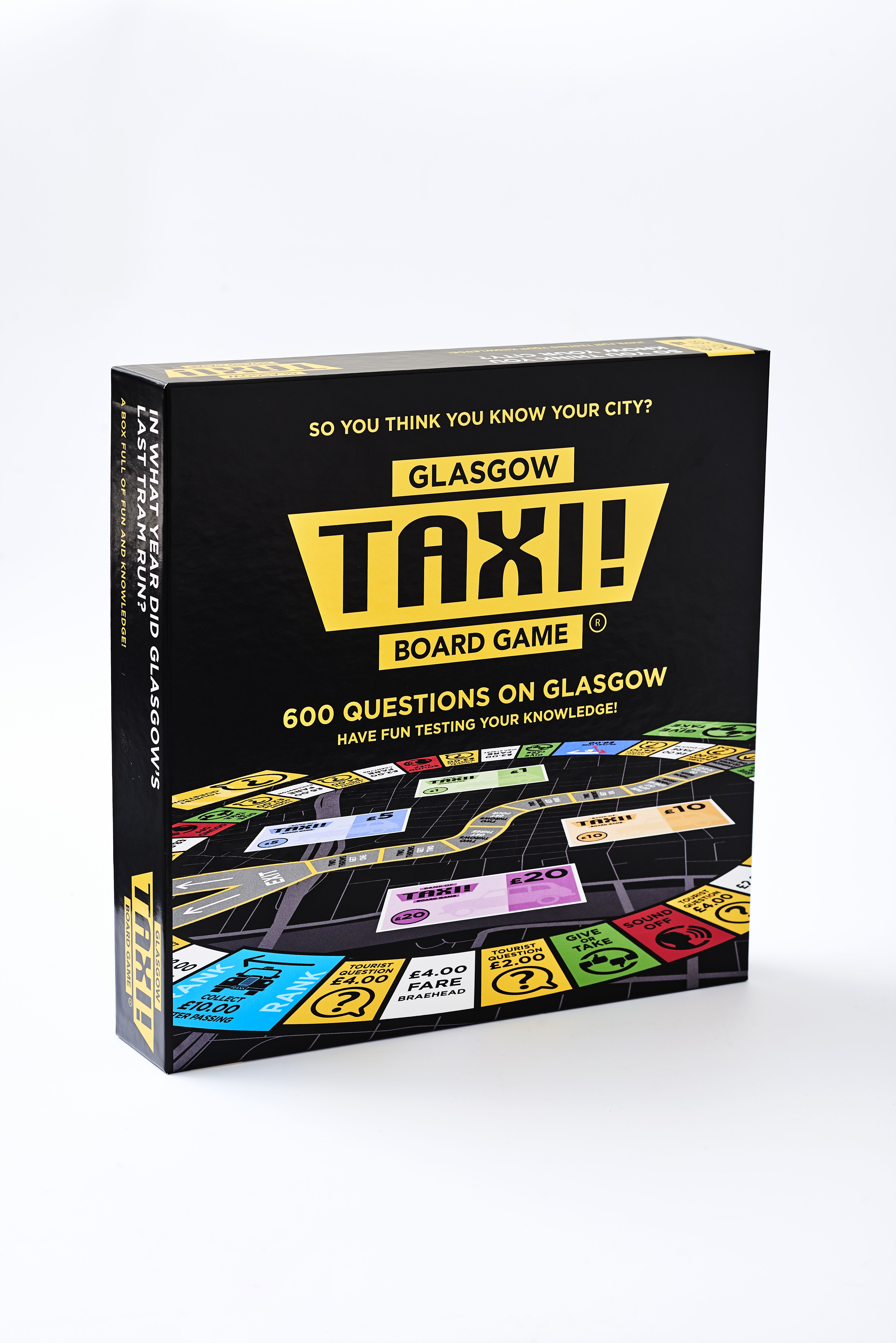 Taxi! Board Game: Glasgow box art