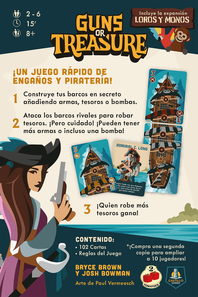 Illustration 9 de Guns or Treasure