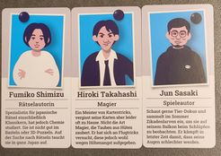 Dying Message: Jun Sasaki, Fumiko Shimizu, Hiroki Takahashi Promo Cards