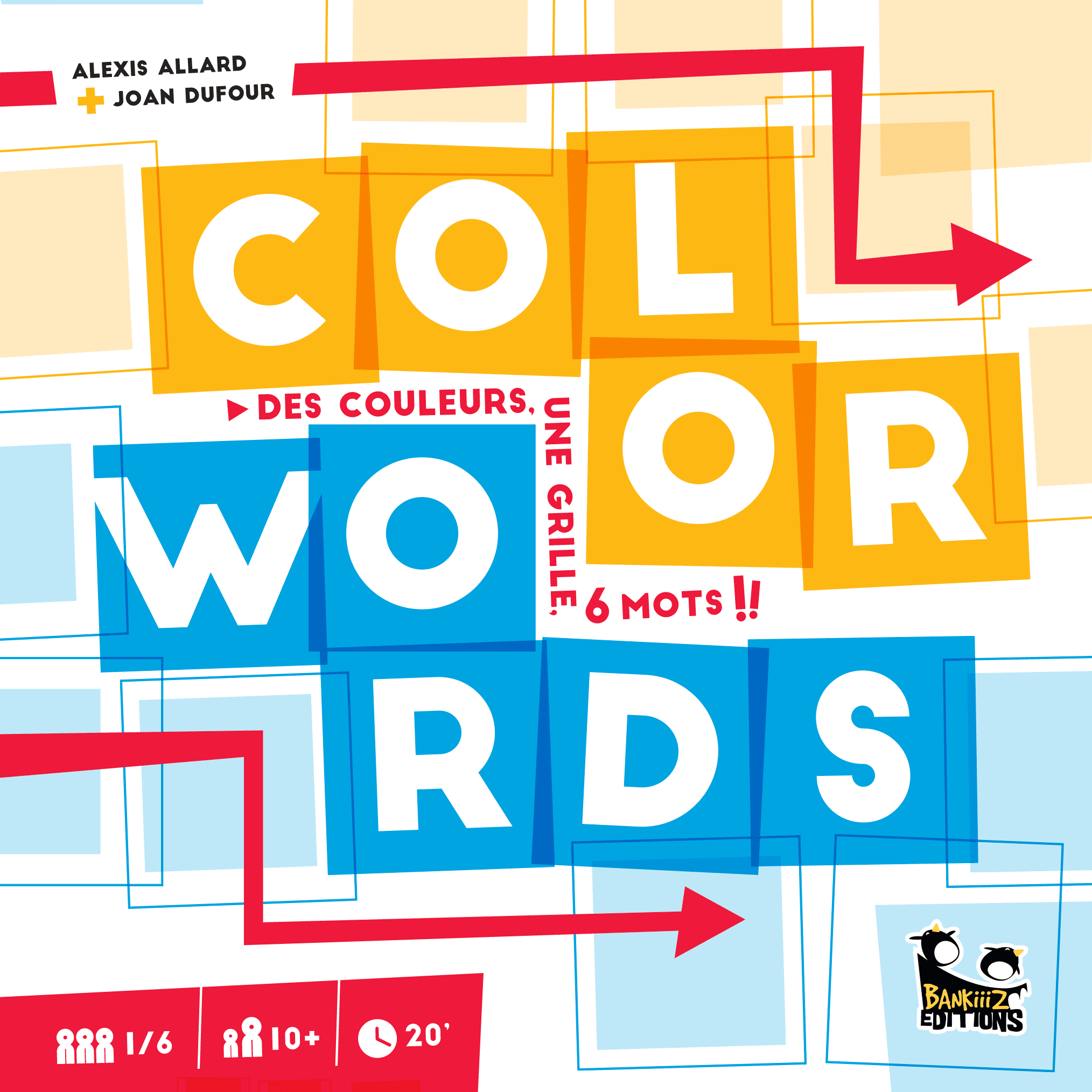 Boîte du jeu Color Words