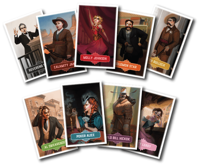 Illustration 10 de Deadwood 1876: A Safe-Robbing Game of Teamwork & Betrayal