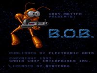 Video Game: B.O.B.