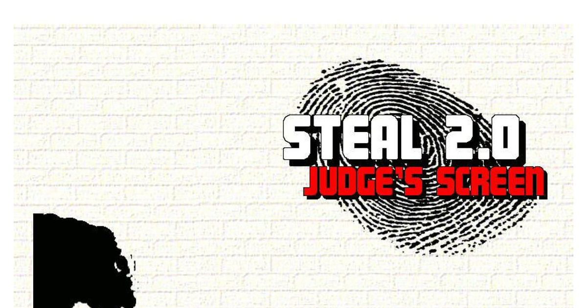 Steal 2.0 Judge's Screen | RPG Item | RPGGeek