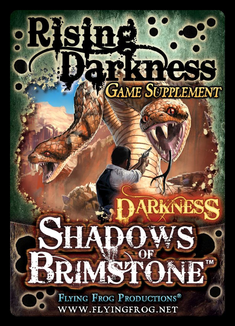 Shadows of Brimstone: Rising Darkness Supplement cover