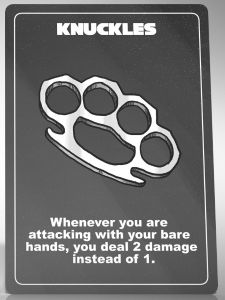 Desolate: Knuckles Promo Card