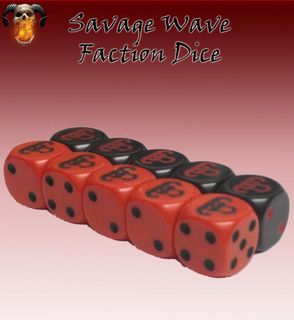 Bushido: Savage Wave Faction Dice