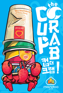 Cup the Crab board game party card game for 3-5 players - official Mandoo Games cover