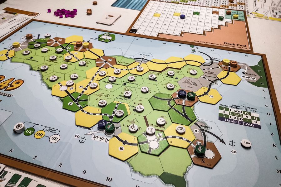 1849: The Game of Sicilian Railways | Image | BoardGameGeek
