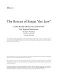 RPG Item: KET4-01: The Rescue of Sanjar "the Low"