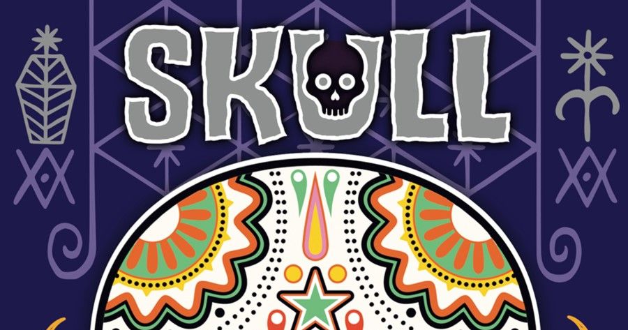  Skull Party Game, Bluffing ,Strategy, Fun for Game Night, Family Board Game for Adults and Teens, Ages 13+, 3-6 Players, Average  Playtime 30 Minutes
