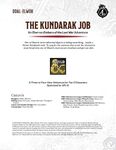 RPG Item: DDAL-ELW08: The Kundarak Job